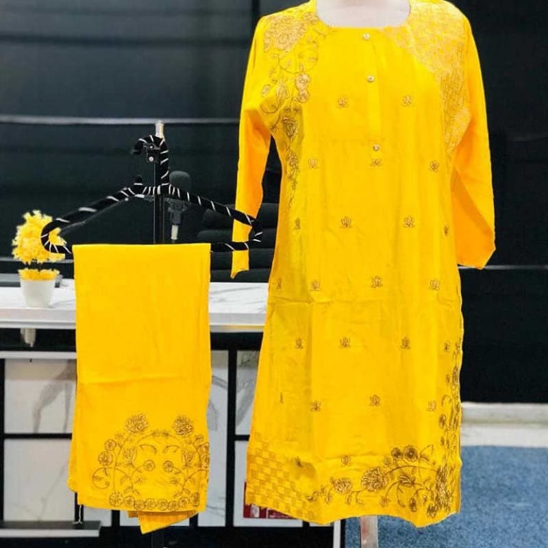 Adnan fashion 2 PC stitched