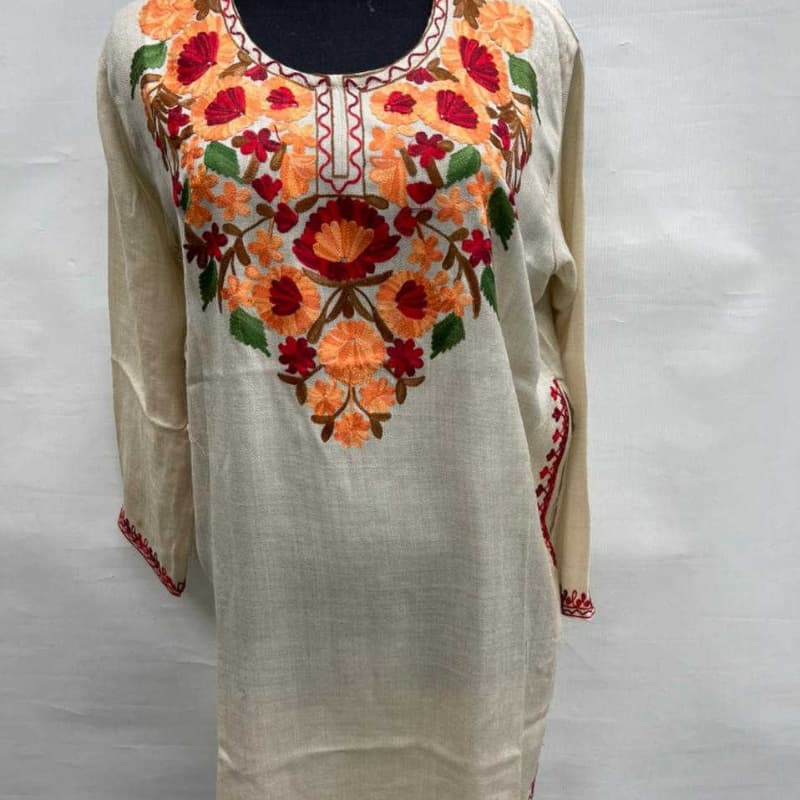 Maggam kashmiri kurta