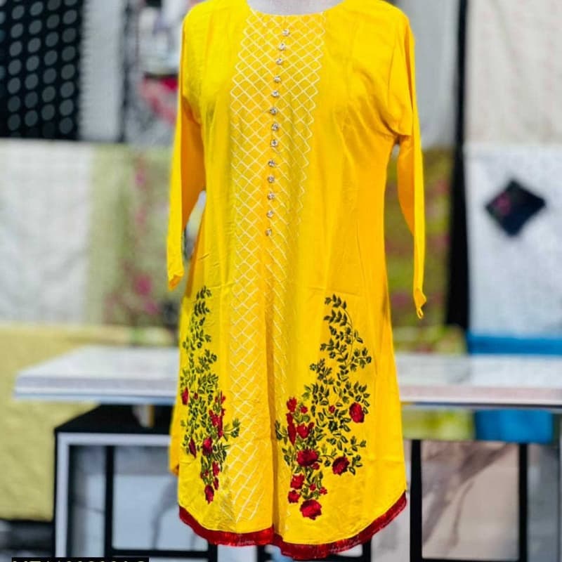 Adnan stitched kurti shirt