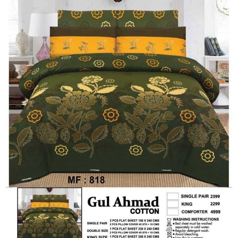 Gul Ahmed Bed Sheet